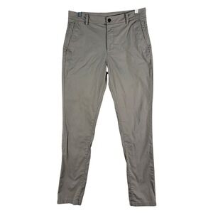 Birddogs Chino Pants Men's Size 32x34 Khaki Good Built-in Liner Slim Straight